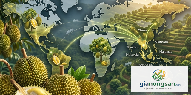 Các Quốc Gia Trồng Sầu Riêng Lớn Nhất Trên Thế Giới: Bức Tranh Toàn Cảnh