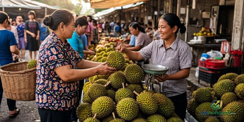 Giá sầu riêng hôm nay tại Bình Phước cập nhật mới nhất theo từng size