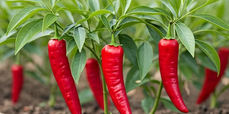 Kỹ thuật trồng ớt chỉ thiên năng suất cao: Từ giống đến thu hoạch