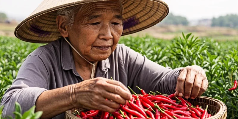 Chế độ bón phân và quản lý dinh dưỡng cho ớt chỉ thiên