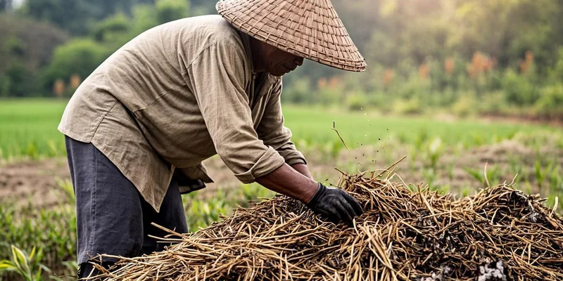 Nhận biết phân hữu cơ ủ chín và cách sử dụng
